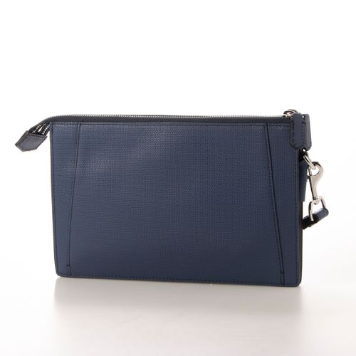 Tumi double best sale zip clutch