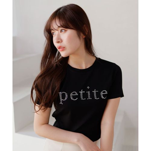 FASBEE｜リップサービス LIP SERVICE Jewel petite Tシャツ （ブラック