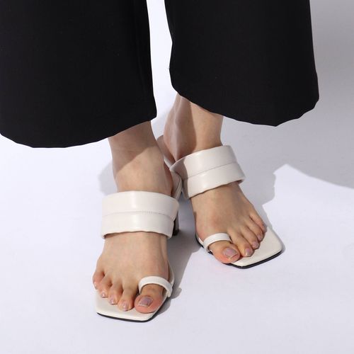 ショッピング卸し売り THEGLOWサンダル靴厚ホワイト レディース | qofl.lk