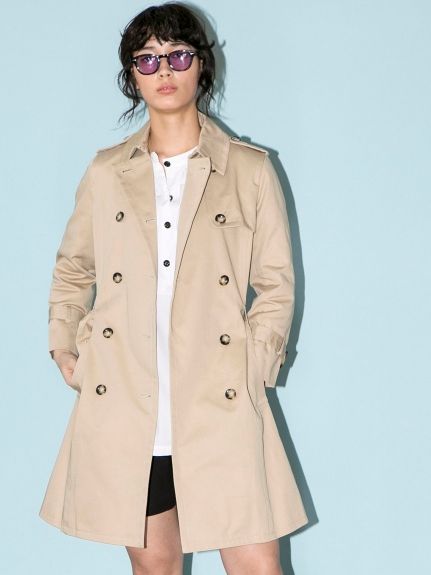 FASBEE｜【BED＆BREAKFAST】Standard Long Trench Coat （BEIGE