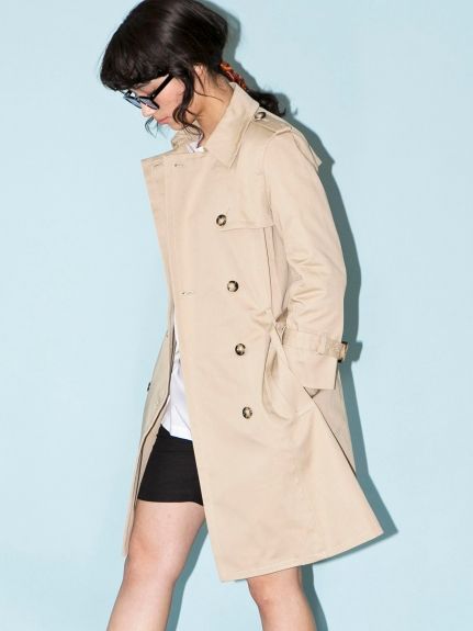 FASBEE｜【BED＆BREAKFAST】Standard Long Trench Coat （BEIGE