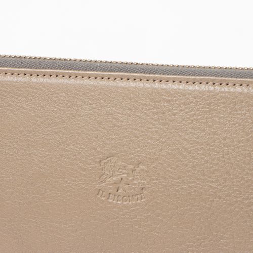 FASBEE｜イルビゾンテ IL BISONTE ZI P AROUND WALLET （TORTORA）｜IL