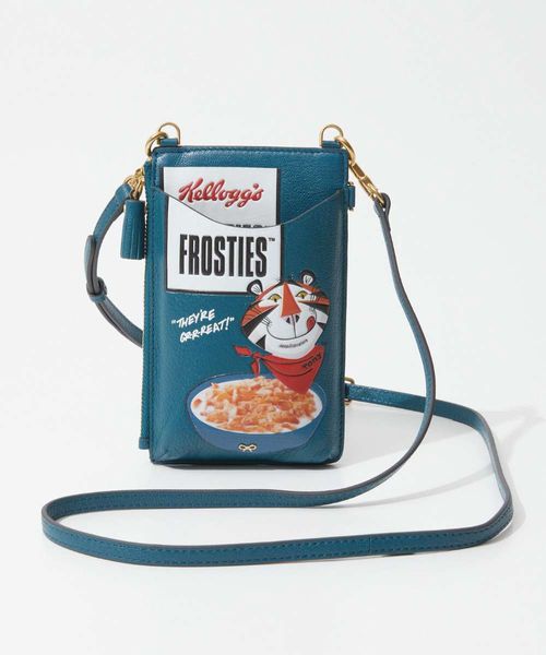 FASBEE｜アニヤハインドマーチ Anya Hindmarch 5050925 179720 ショルダーバッグ フロスティ Anya Brands  Zip Phone Pouch on Strap Frosties in Shiny Capra レディース （ライトペトロール）｜Anya  Hindmarch 日本ファッションの海外通販サイト｜セール開催中！