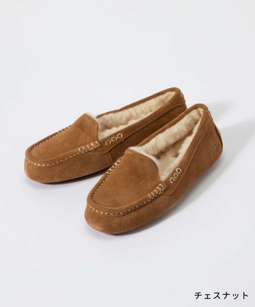 FASBEE｜アグ UGG ANSLEY レディース 1106878 モカシン シューズ