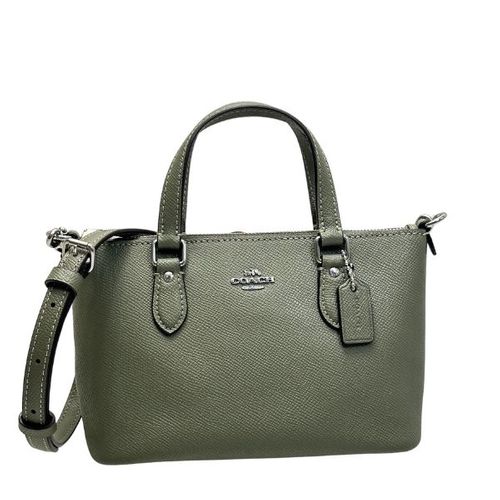 Coach military green discount bag