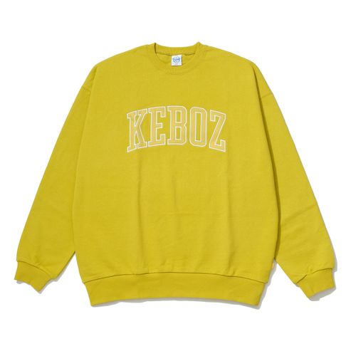 数量は多 clothing brand サークルロゴ LサイズKEBOZ BB SWEAT