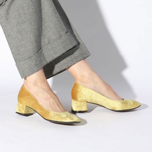 【ふるさと割】靴miista チャンキーヒールパンプス - vineria-lavolpe.com