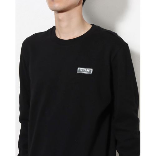 FASBEE｜ゲス GUESS Small Logo Sweatshirt （BLK）｜GUESS - 日本