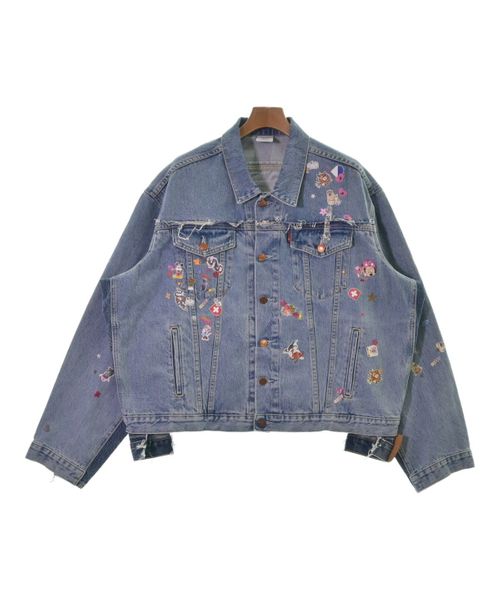 Vetements tribal hot sale denim jacket